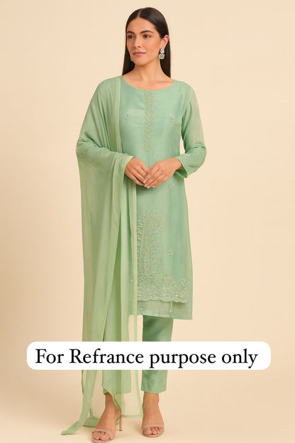 Shimmer paper silk unstitched ladies suit Rc17703 (b)