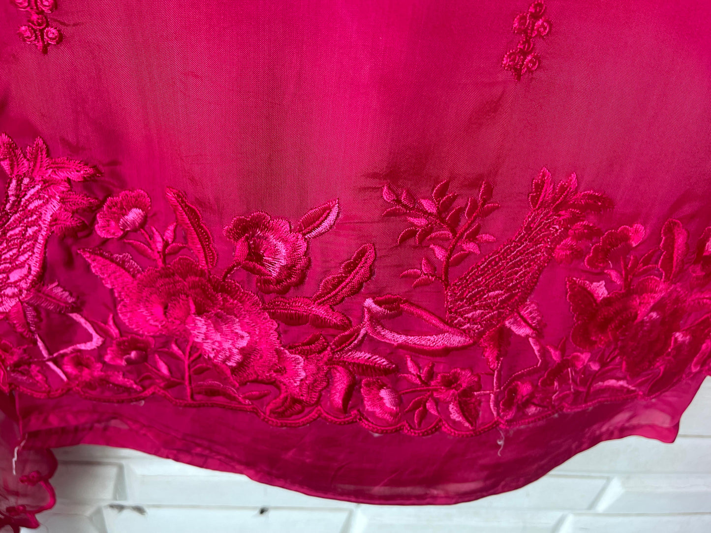 Crape silk unstitched ladies suit Rc17816 (a)