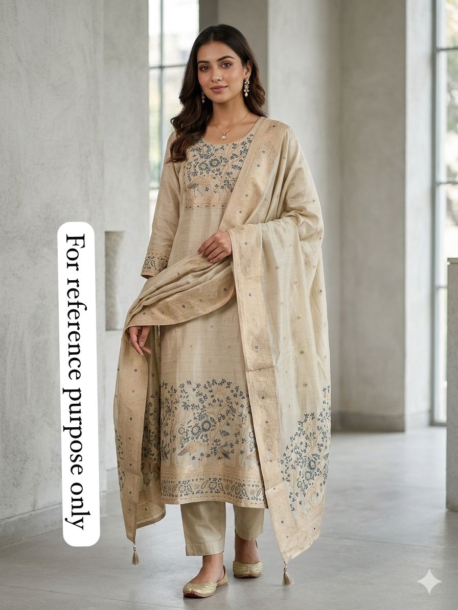 Pure Banarasi Silk Ladies Unstitched Suit RC-18818 – view 2