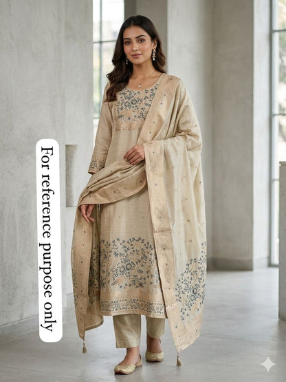 Pure Banarasi Silk Ladies Unstitched Suit RC-18818 – view 2