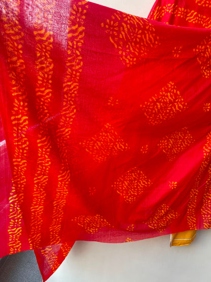 Cotton printed unstitched ladies suit Rc19281 (b)