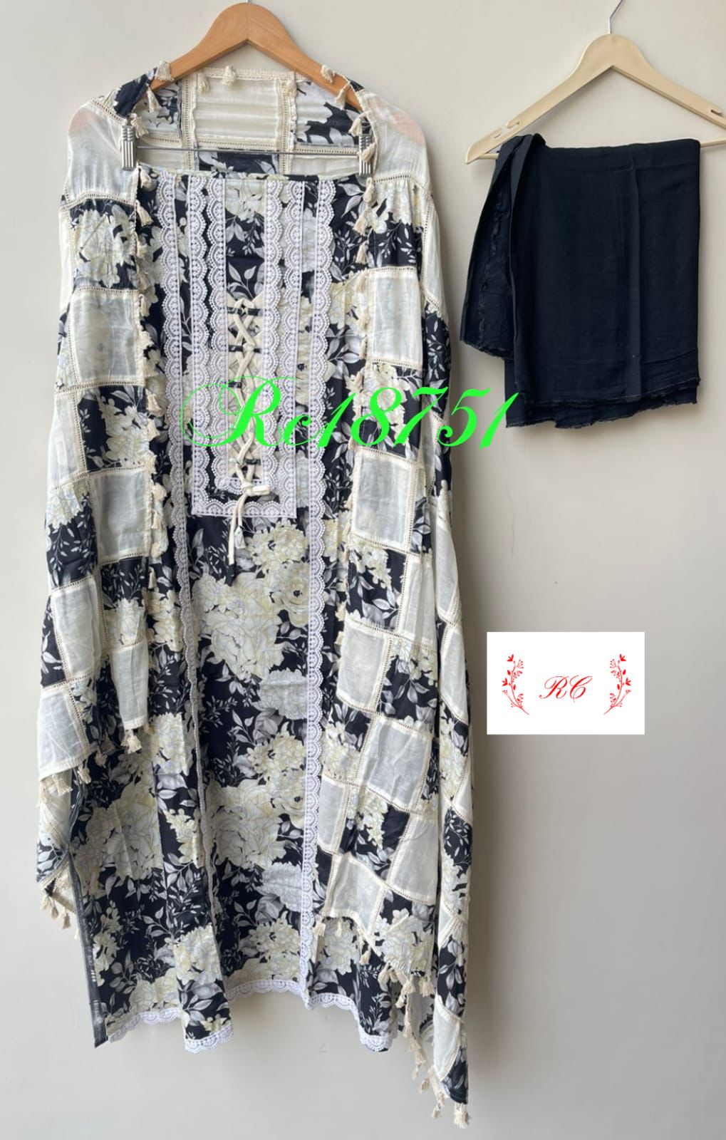 Cotton Printed Unstitched Ladies Suit RC-18751 – view 3