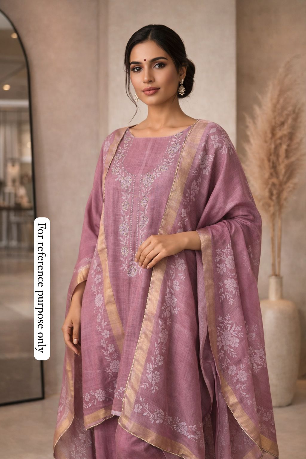 Linen Printed Unstitched Ladies Suit RC-18518 (b) – view 2