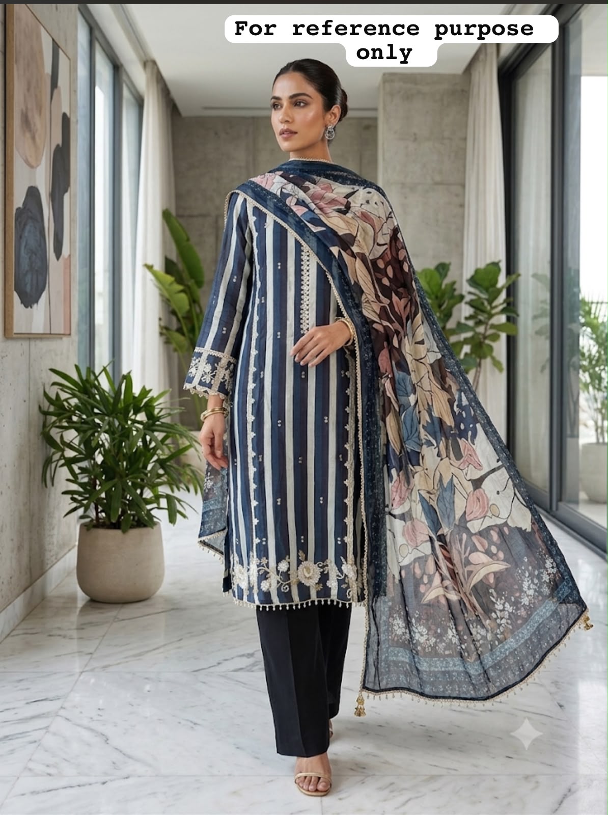 Chantoon satin printed ladies unstitched suit Rc19136