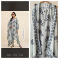 Muslin Printed Unstitched Suit With Sequin & Resham Work - RC-18902