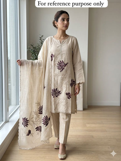Mul chanderi unstitched ladies suit Rc18924 (a)