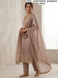 Shimmer glass silk unstitched ladies suit Rc19336 (b)