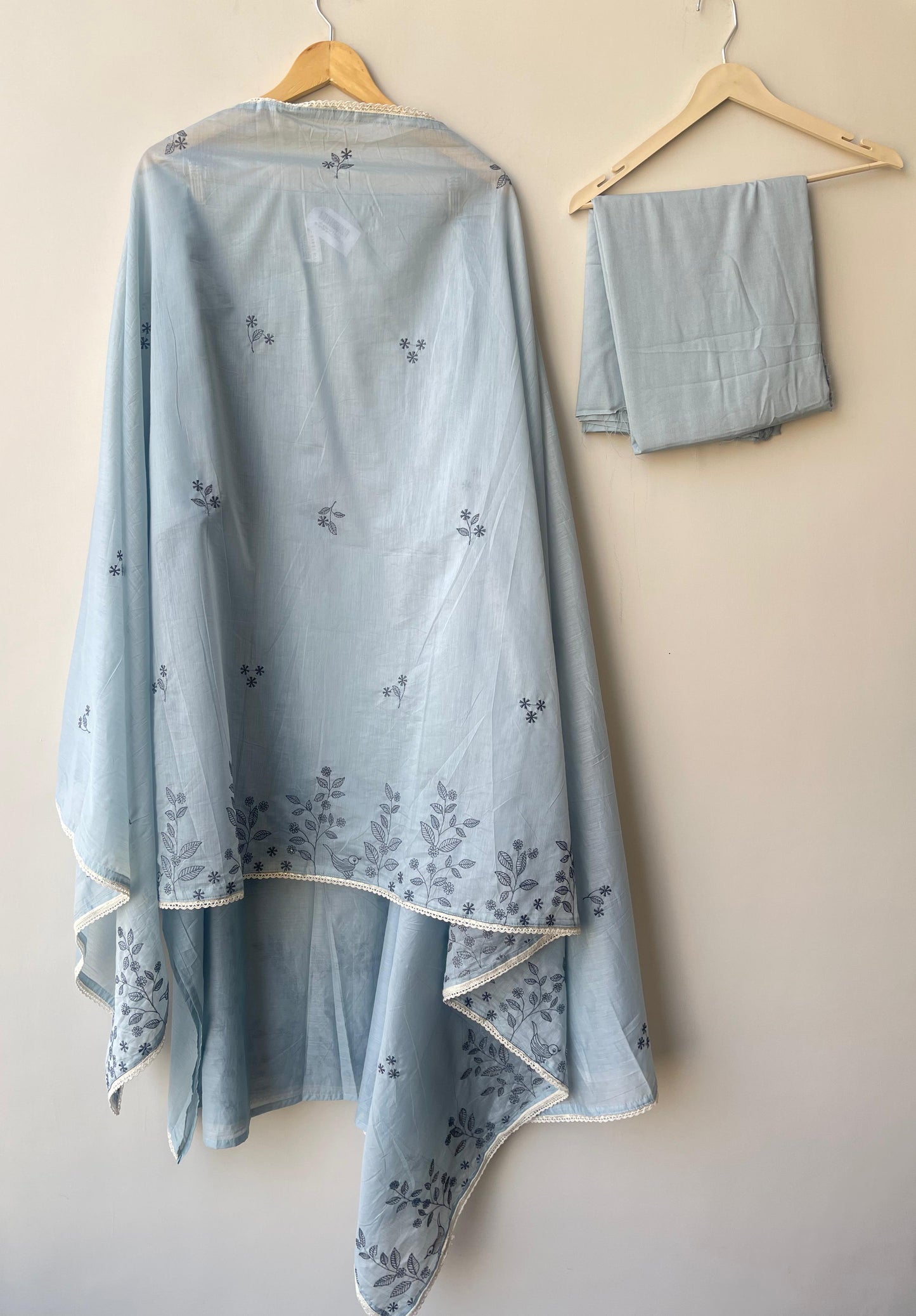 Mul Chanderi Unstitched Ladies Suit RC-18739 – view 5