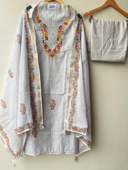 Mul chanderi unstitched ladies suit Rc19026 (b)