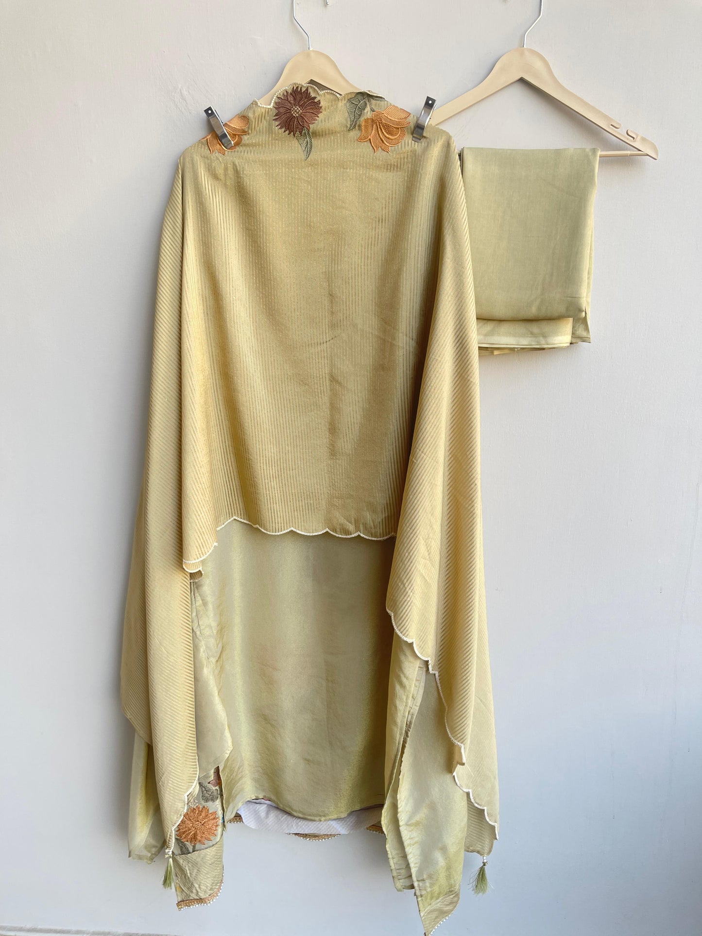 Shimmer silk unstitched ladies suit Rc18846 (a)