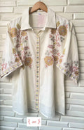 Pure Linen Ready To Wear Co-ord Set RC-15335