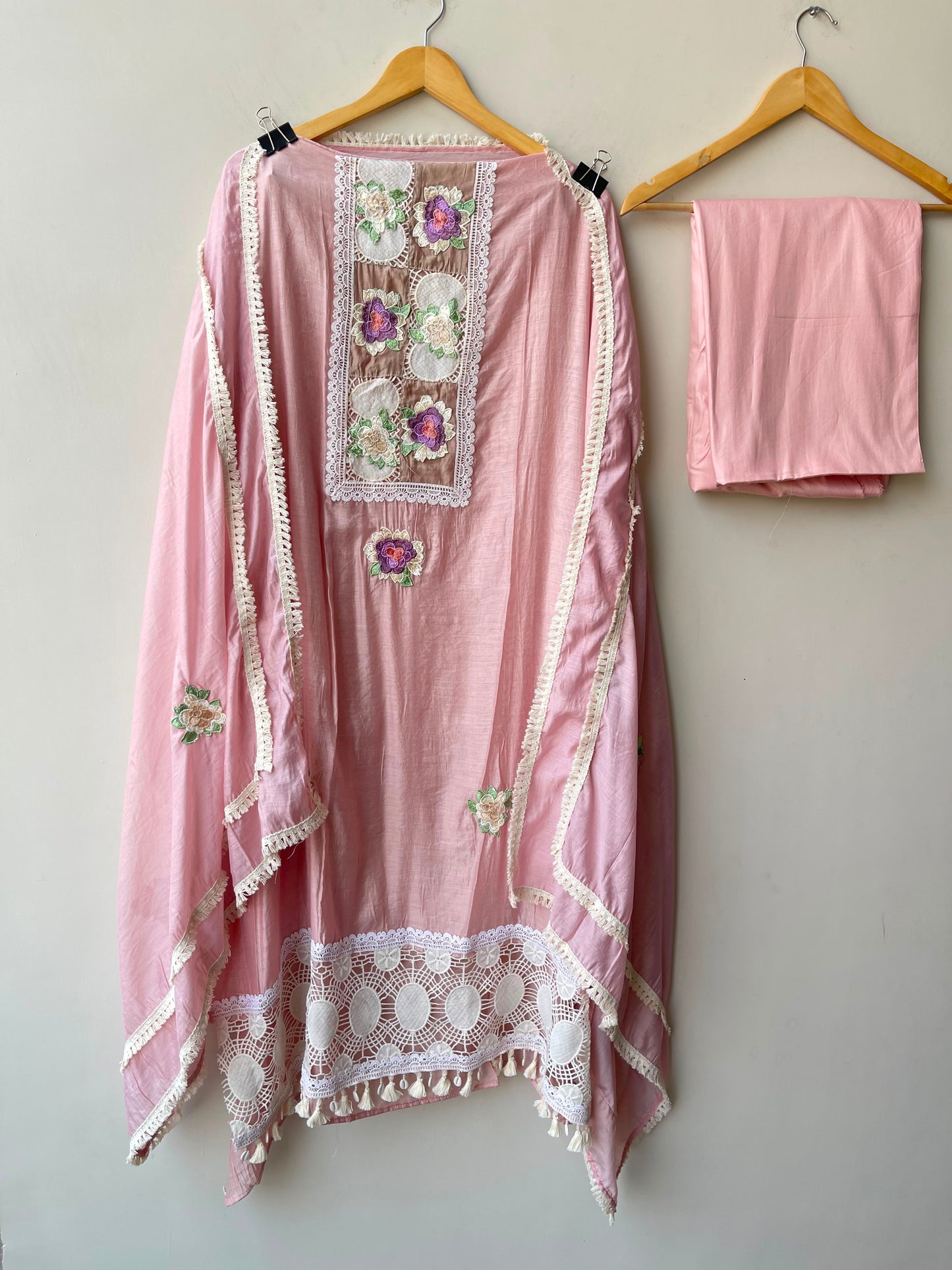 Super soft mul chanderi unstitched ladies suit Rc19103 (b)
