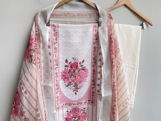 Cambrick cotton unstitched ladies suit Rc18444 (b)