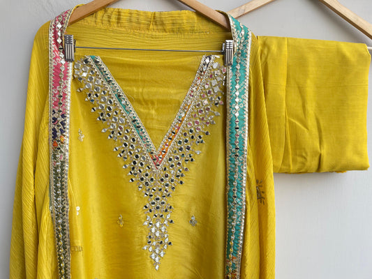 Silk unstitched ladies suit Rc18802