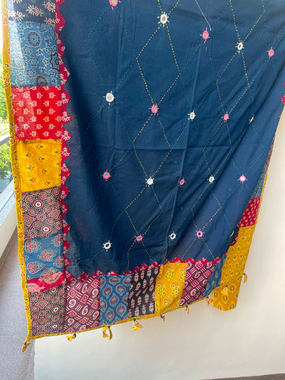Cotton printed unstitched ladies suit Rc18971
