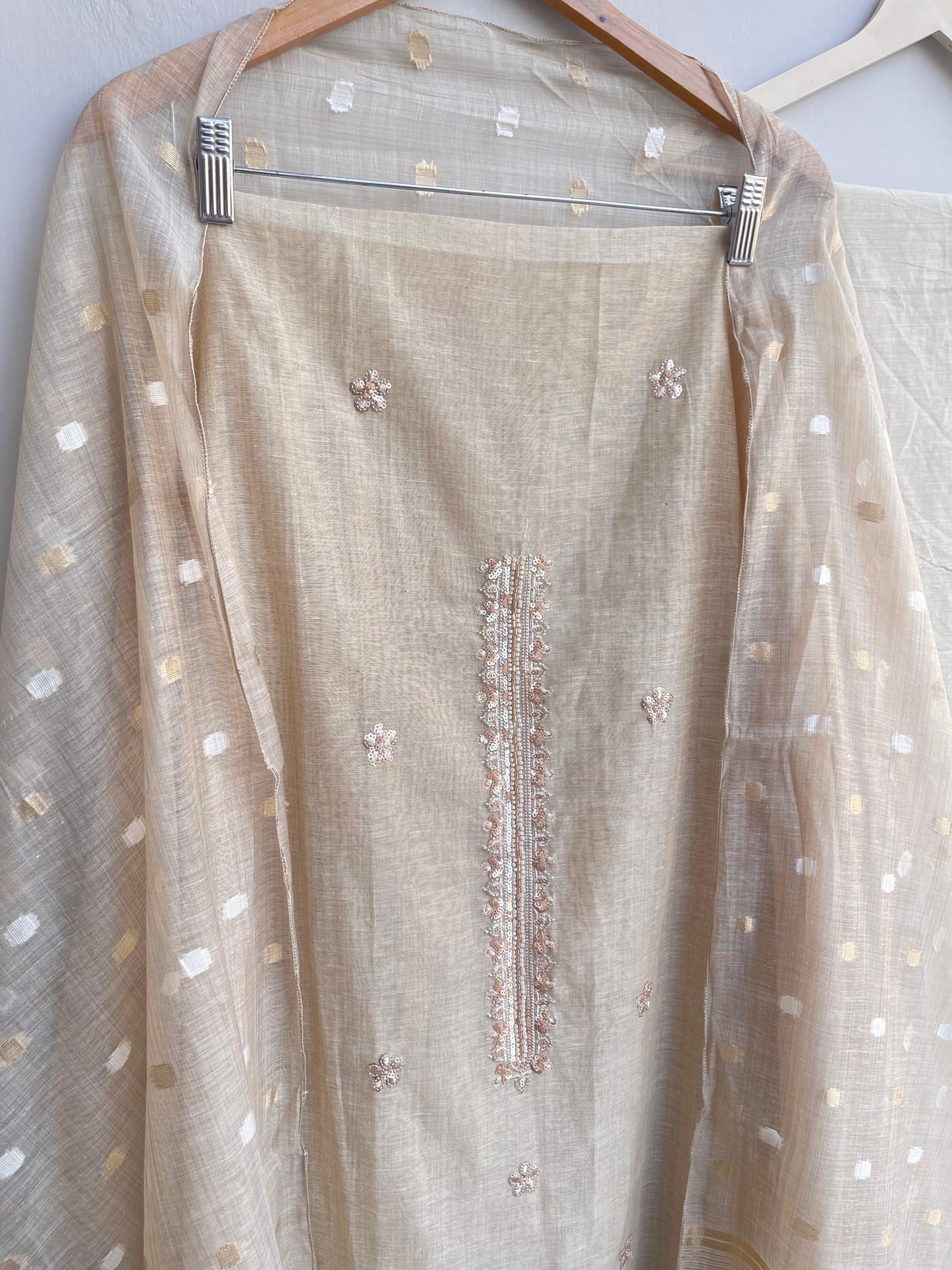 Mul chanderi unstitched ladies and Rc18492