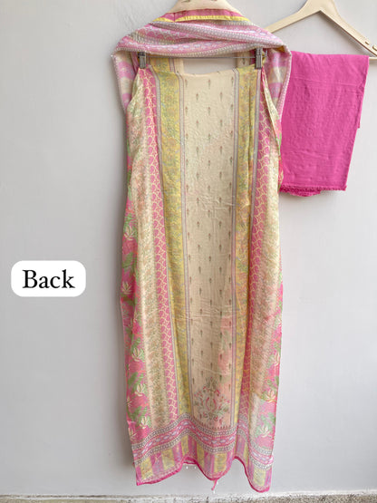 Organza Printed Unstitched Ladies Suit RC-18570 – view 4