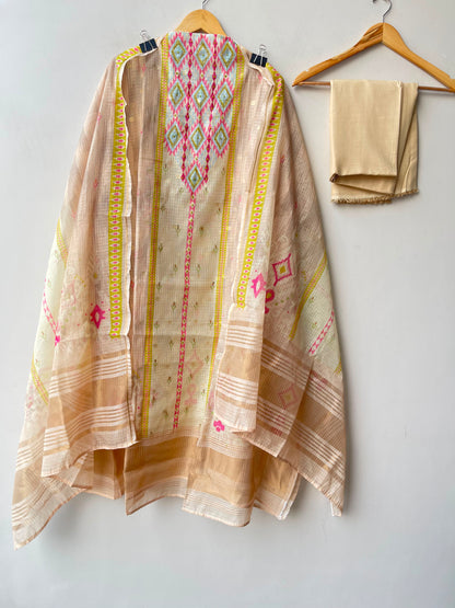 Banarasi kota doriya ladies unstitched suit Rc19283