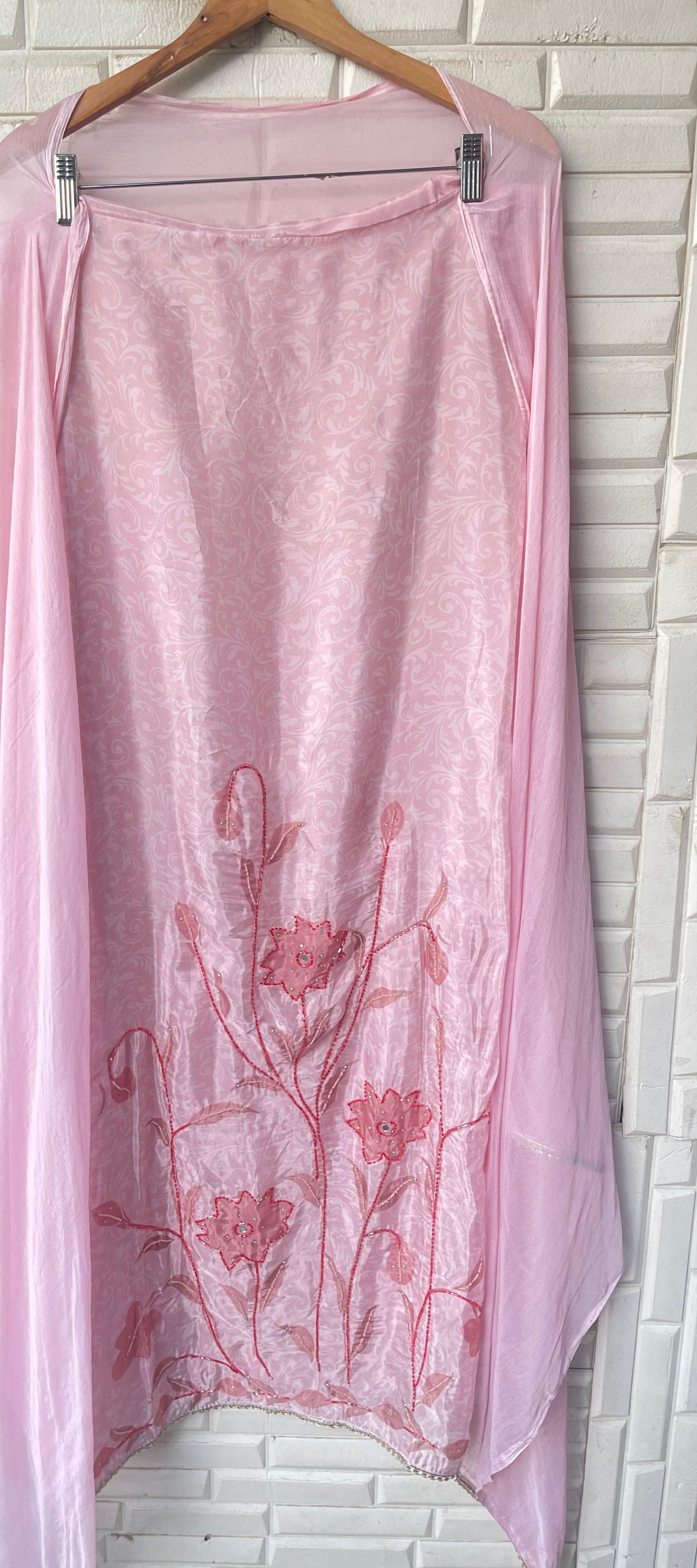 Organza unstitched ladies suit Rc17295 (a)