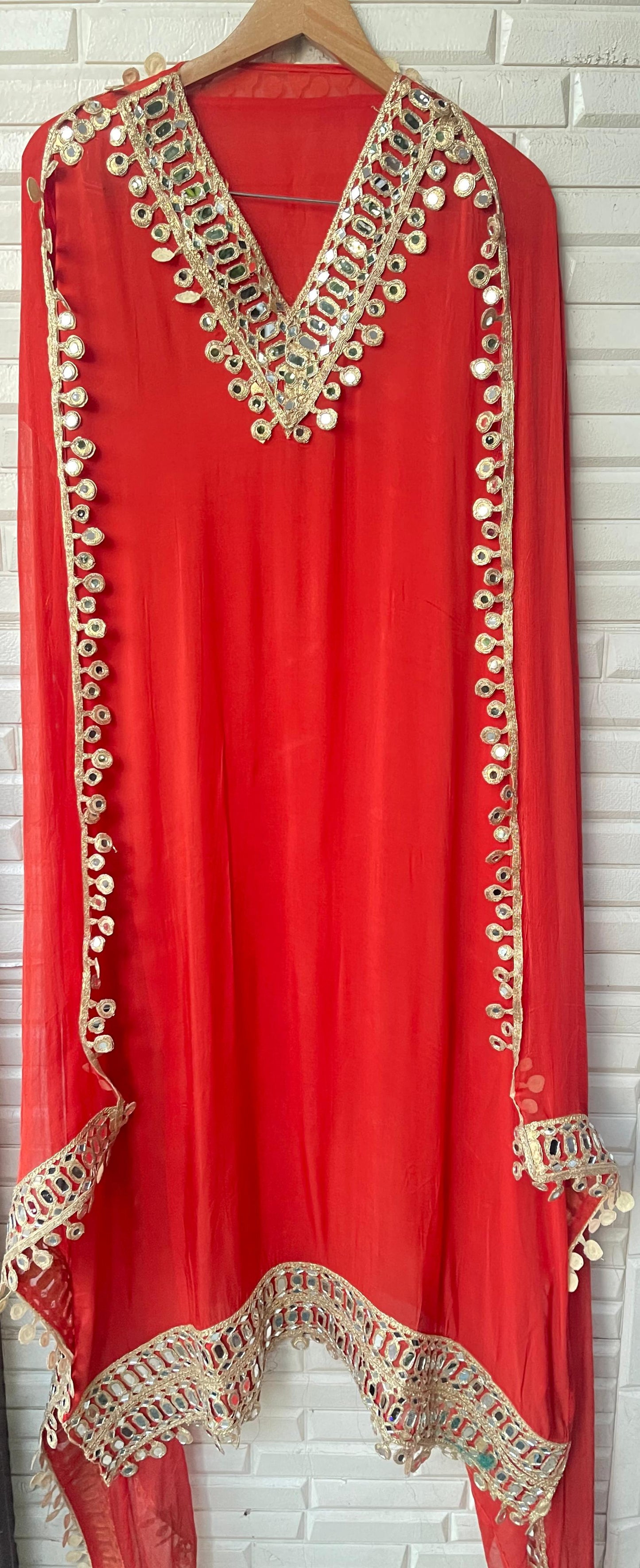 Organza unstitched ladies suit Rc17758 (b)