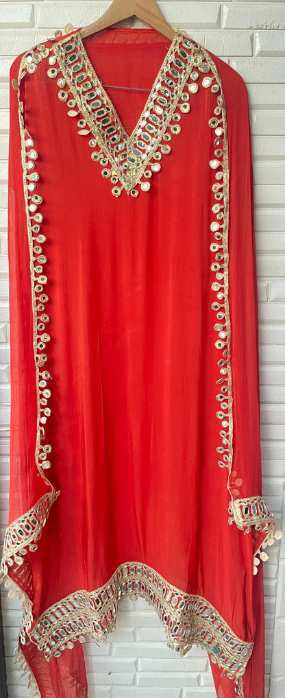 Organza unstitched ladies suit Rc17758 (b)