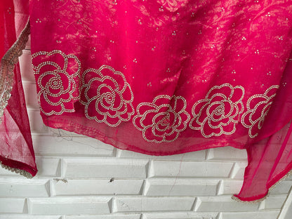 Organza unstitched ladies suit Rc17371 (b)