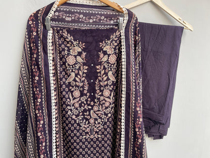 Cotton Printed Unstitched Ladies Suit RC-18478 (b)