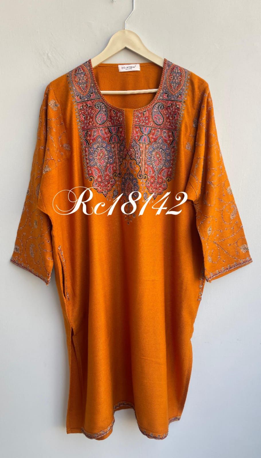 Kashmiri pheron readymade woolen kurta Rc18142 (a)