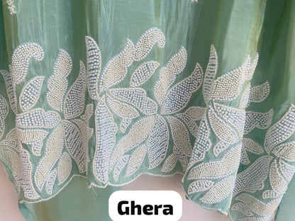 Shimmer silk unstitched ladies suit Rc17891 (a)