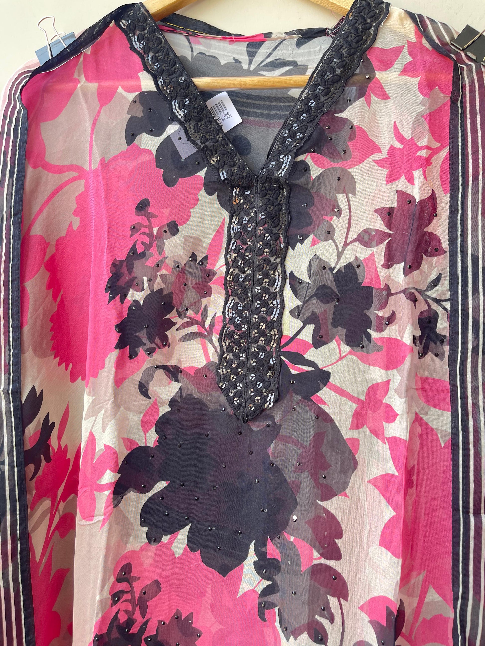 Organza Printed Unstitched Ladies Suit RC-18881(A) – view 6