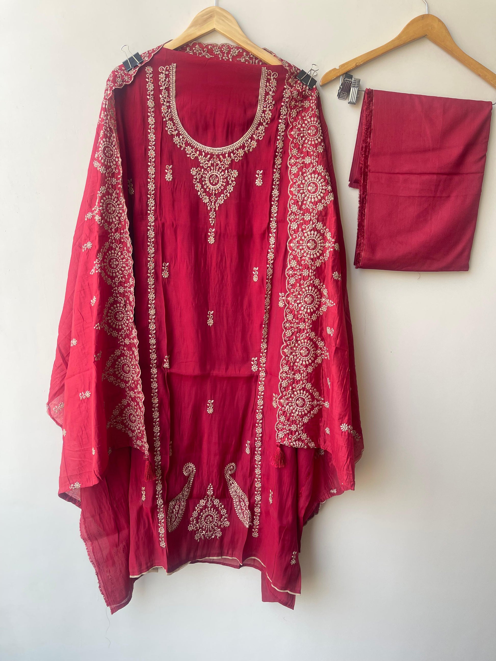 Super Soft Chanderi Silk Unstitched Ladies Suit RC18837 – view 8