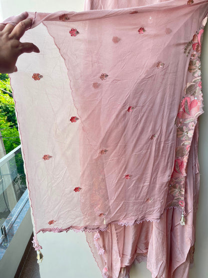 Glass organza unstitched ladies suit Rc19278 (a)