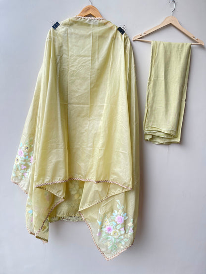 Mul chanderi unstitched ladies suit Rc18969 (b)