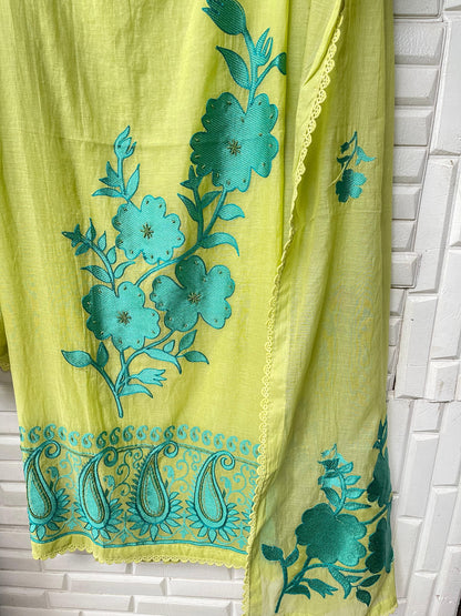 Mul chanderi unstitched ladies suit Rc17397 (a)