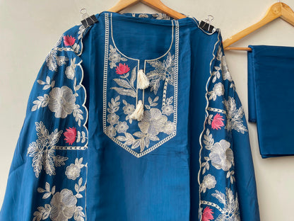 Mul cotton unstitched ladies suit Rc19212