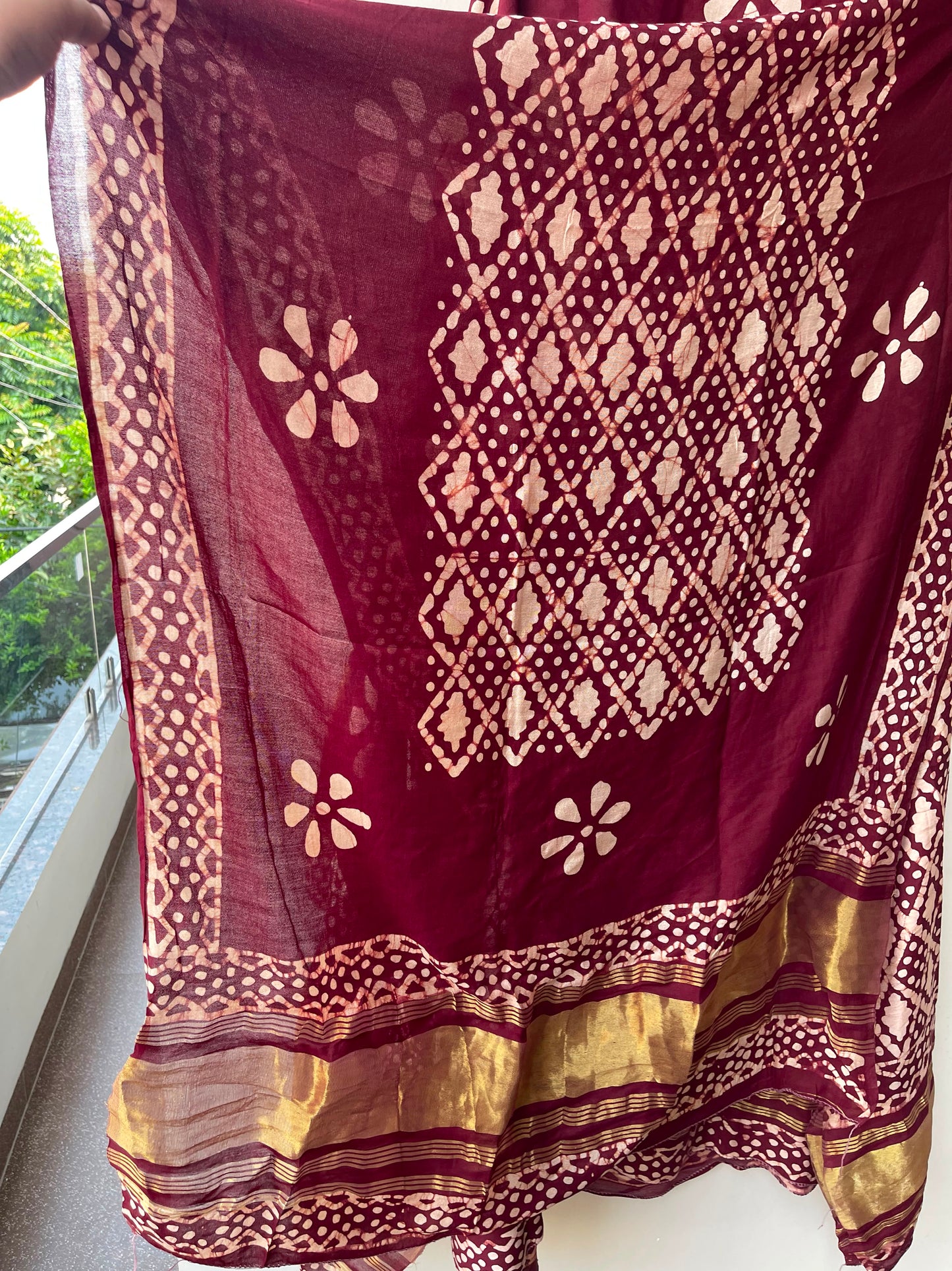 Mul cotton printed unstitched ladies suit Rc19313 (b)