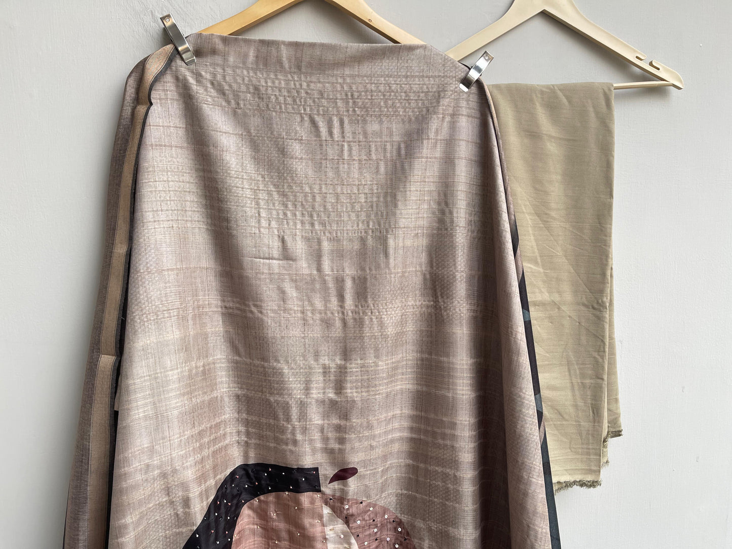 Khadi silk unstitched ladies suit Rc18328