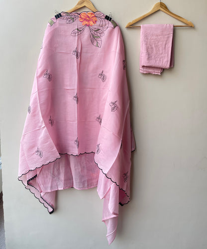 Mul chanderi unstitched ladies suit Rc18980 (c)