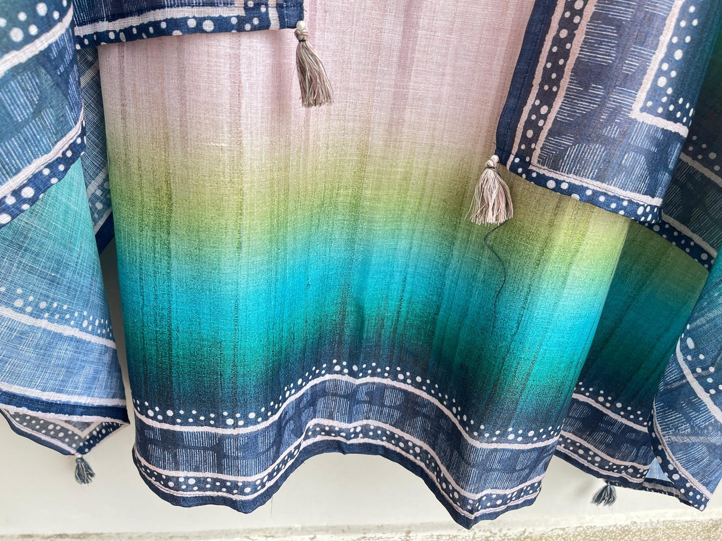 Linen printed unstitched ladies suit Rc18445 (c)