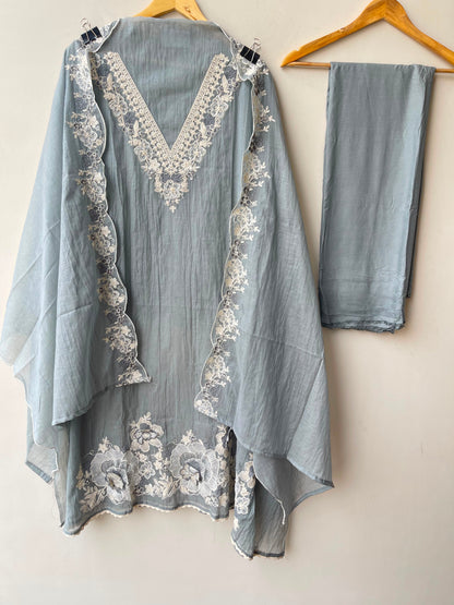 Mul cotton unstitched ladies suit Rc19157 (b)