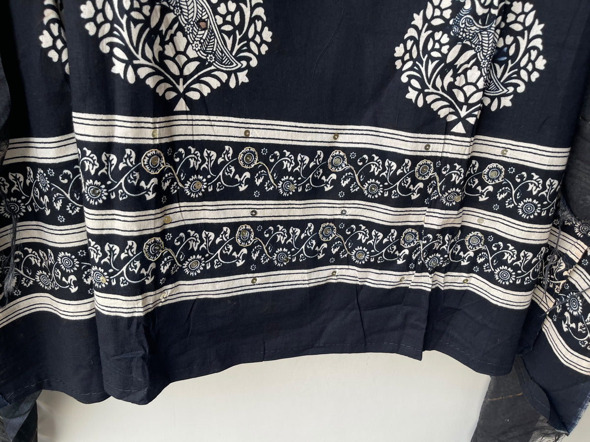 Elegant Cotton Printed Unstitched Suit Set