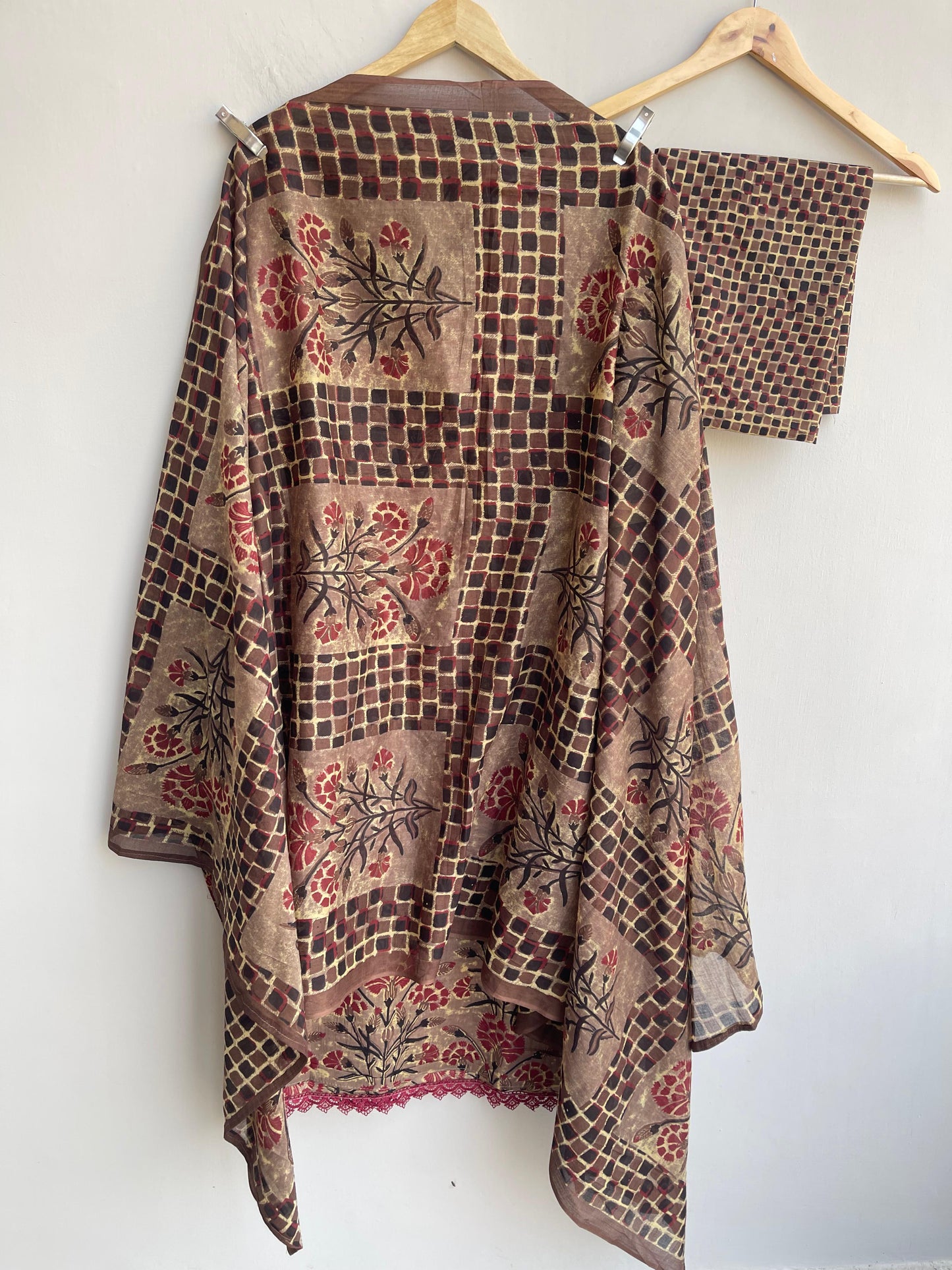 Cotton printed unstitched ladies suit Rc18540