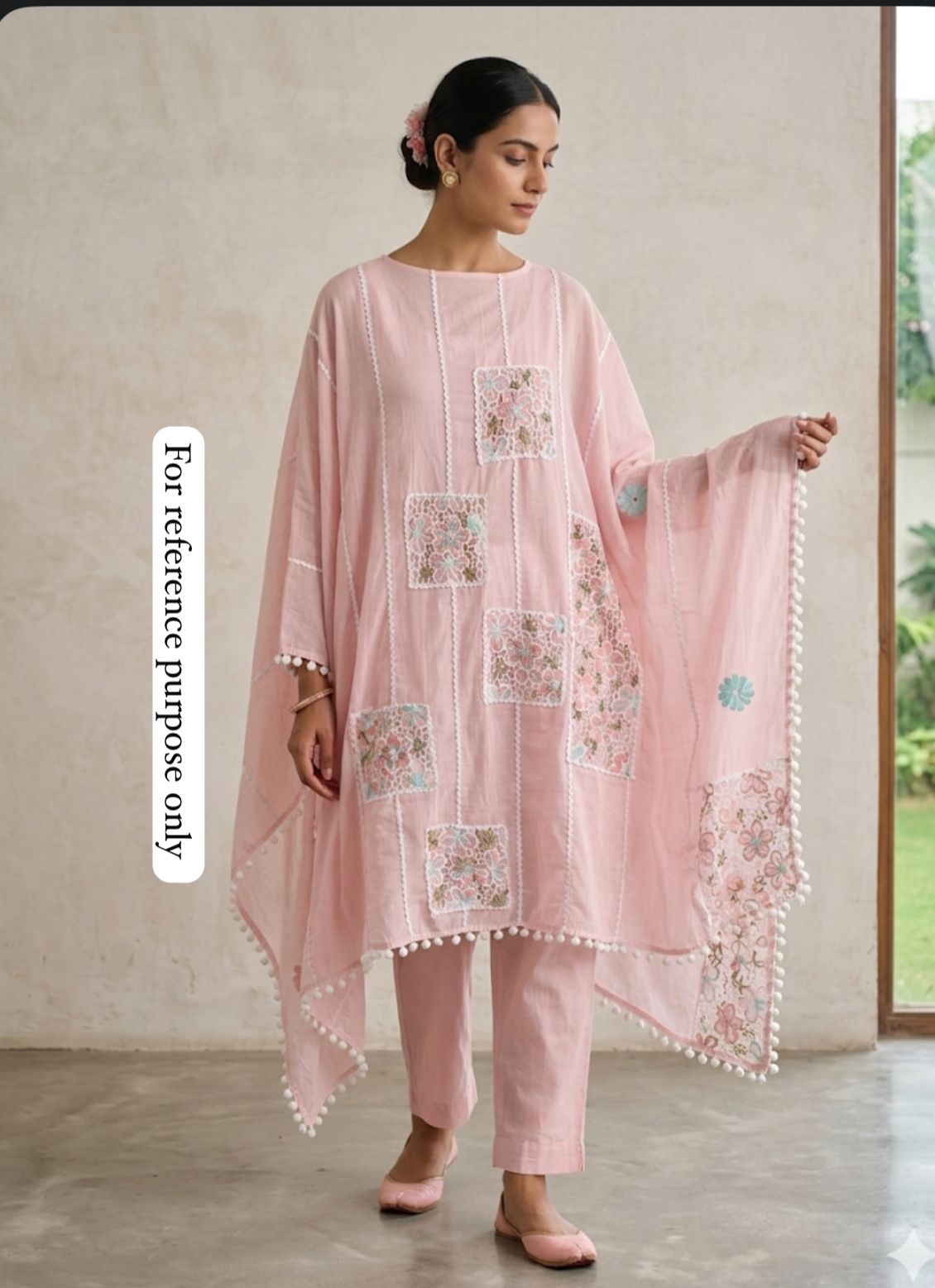 Mul Chanderi Unstitched Ladies Suit RC-18789 – view 2