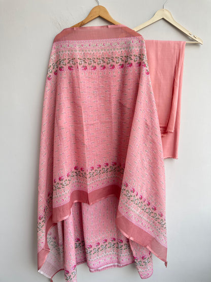 Fine linen printed unstitched ladies suit Rc18461 (c)