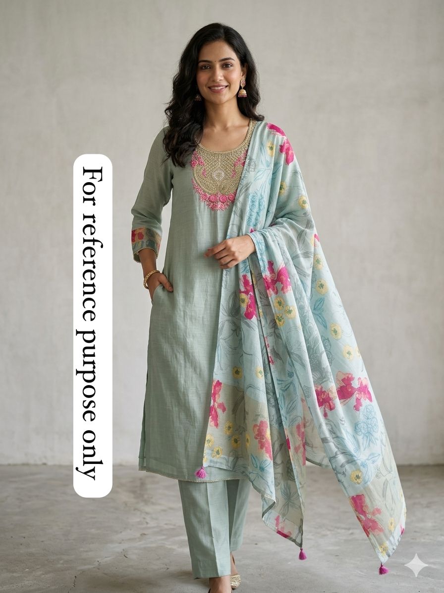 Mul Chanderi Unstitched Ladies Suit RC-18571 (b) – view 4