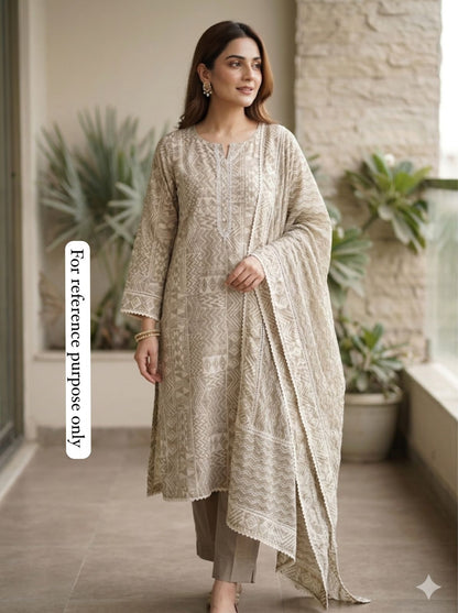 Soft cotton printed unstitched ladies suit Rc18931 (b)