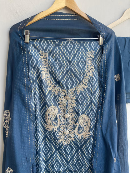Cotton Unstitched Ladies Suit RC-18351