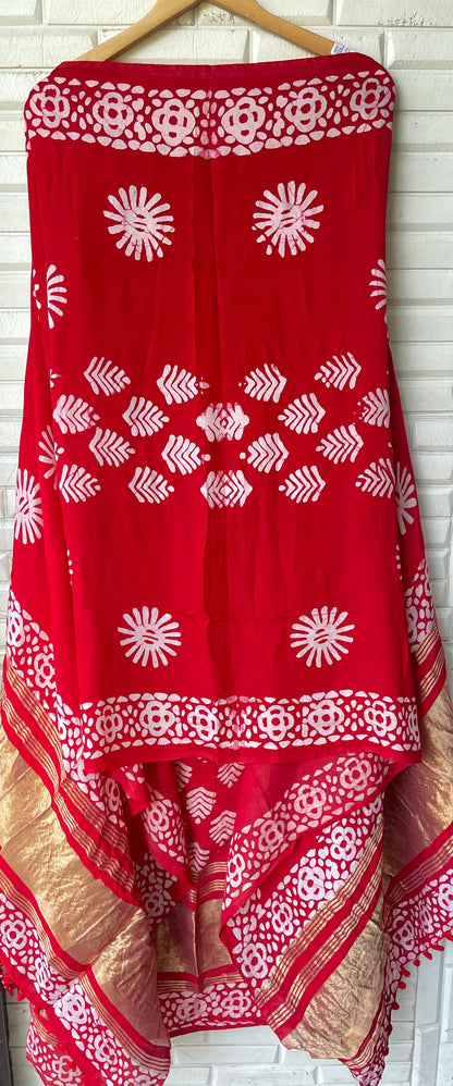 Banarasi muslin printed unstitched ladies suit Rc17729