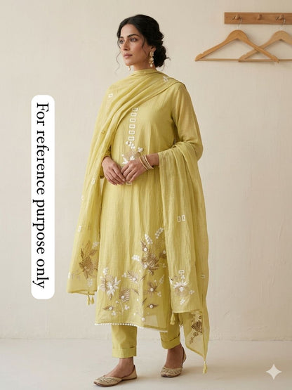 Mul Chanderi Unstitched Ladies Suit RC-18717 (b) – view 6