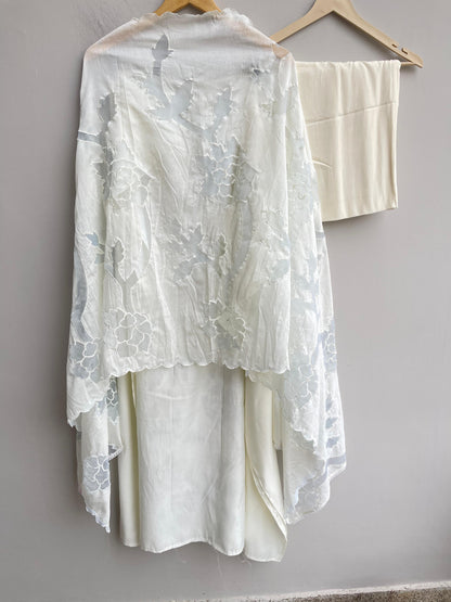 Soft mul chanderi unstitched ladies suit Rc18591